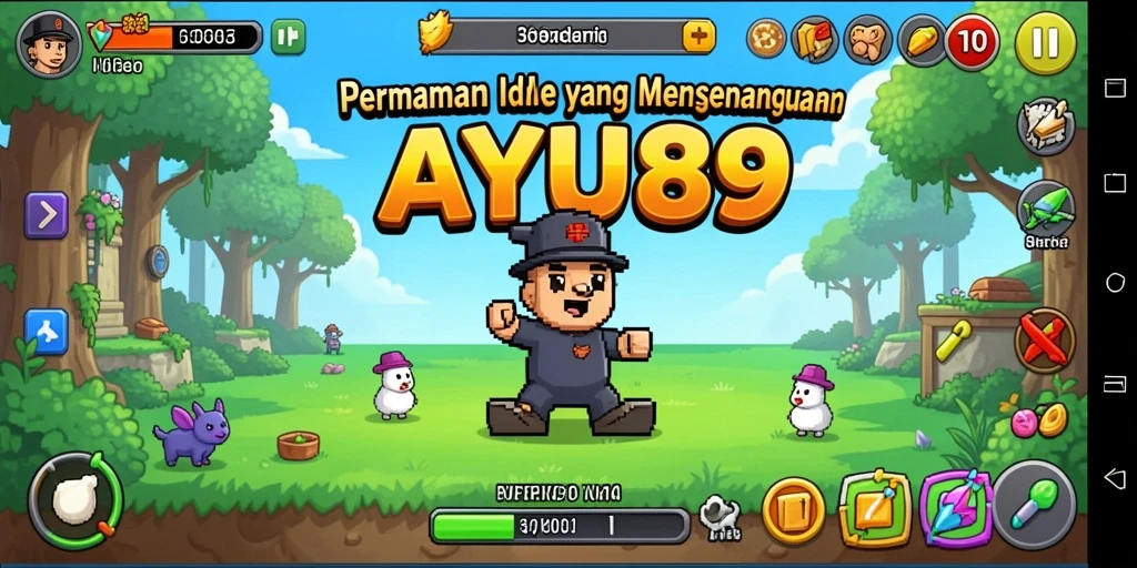 Tampilan gameplay AYU89 yang menarik dengan karakter yang berkembang.